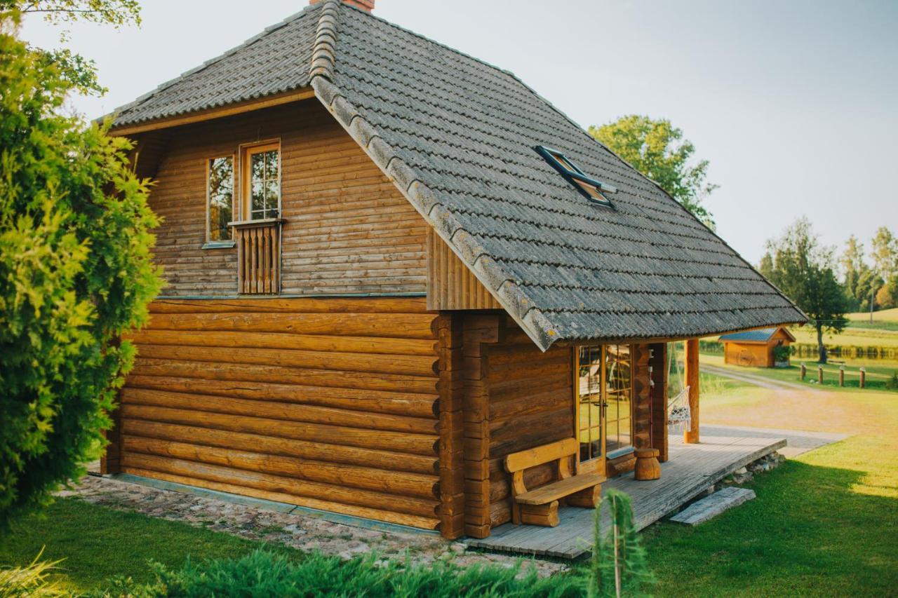 Brivdienu Maja Ar Pirti "Strautkalni" Ieriki 外观 照片